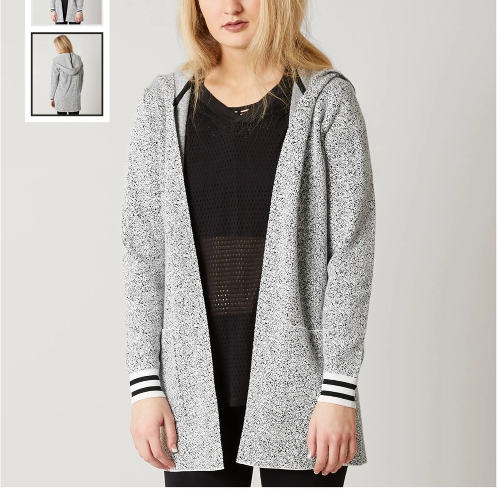 Bench Women's Gray Hooded Sweater